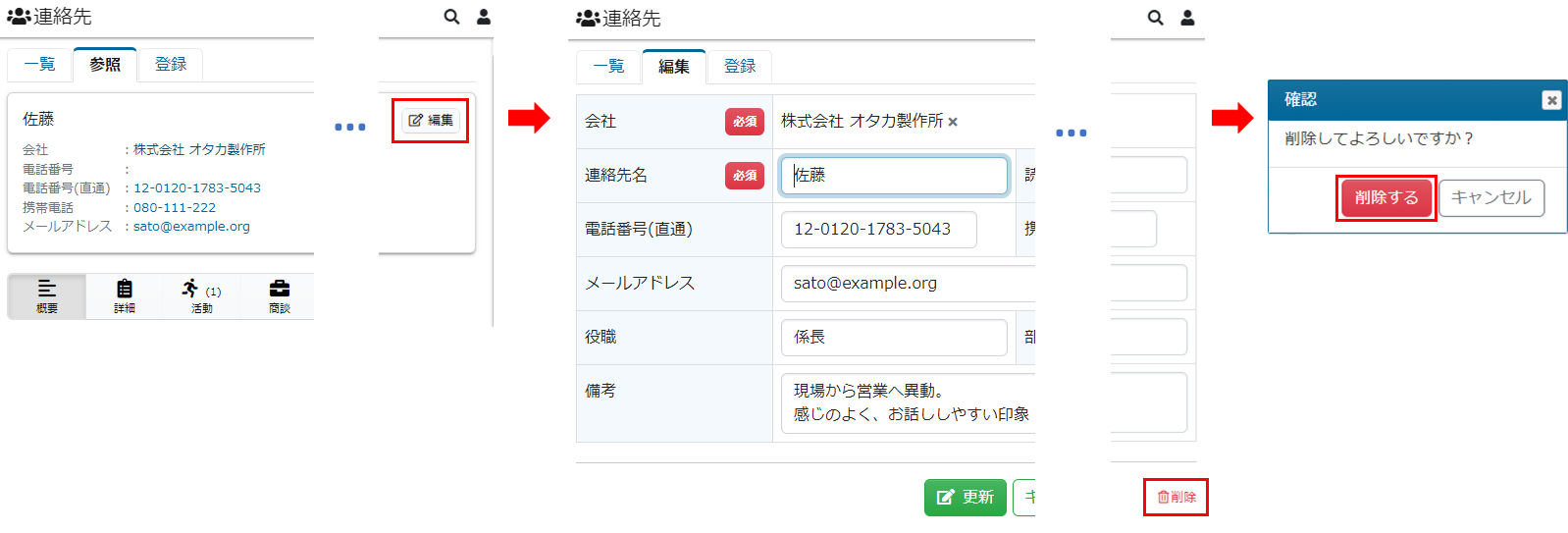 連絡先