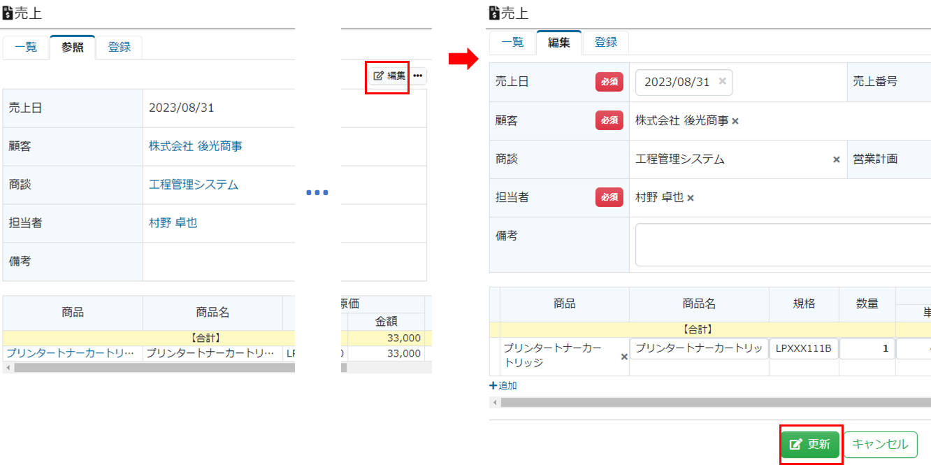 売上
