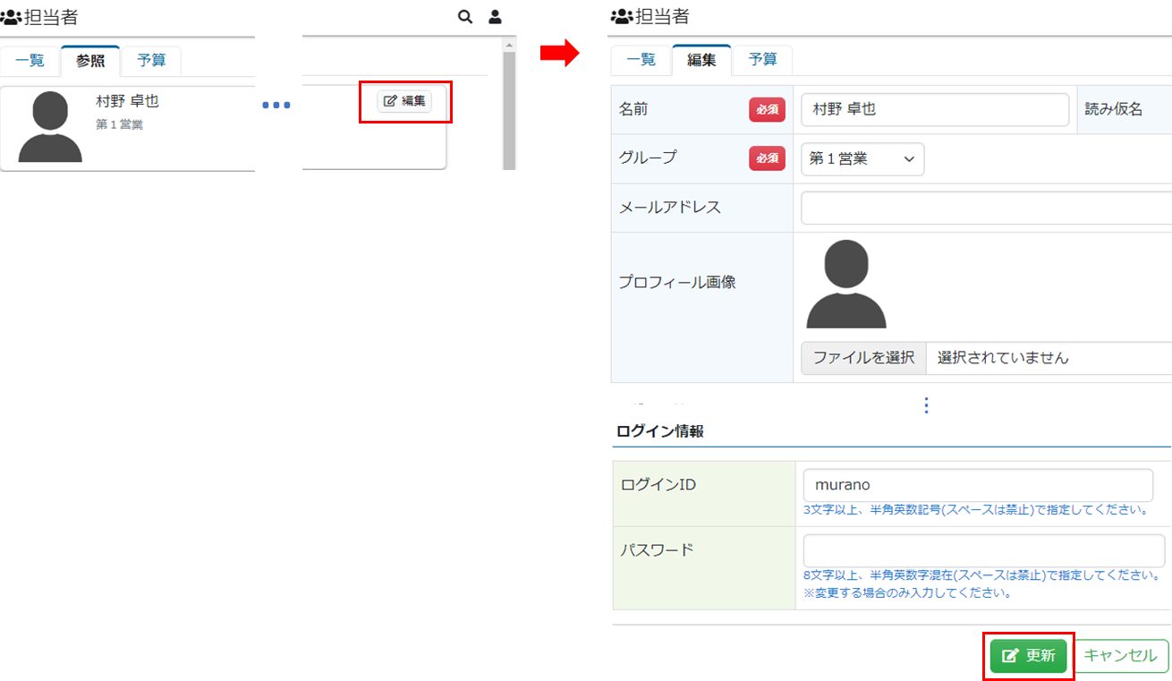 担当者