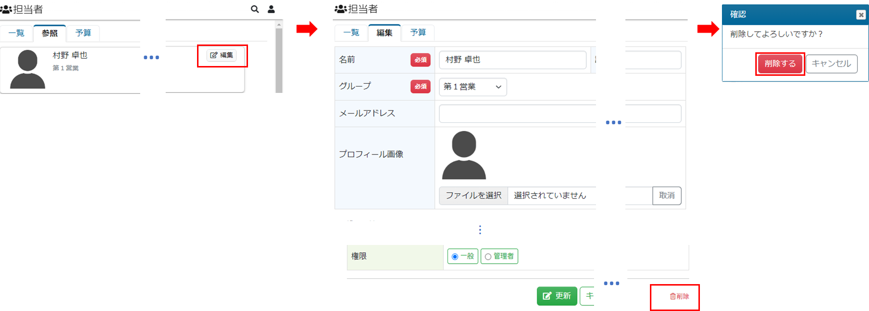 担当者