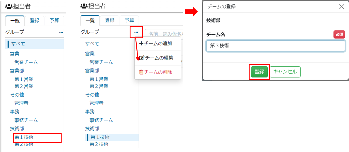 担当者